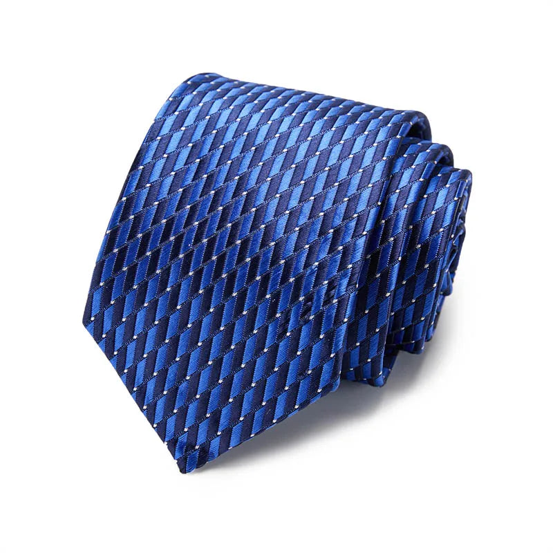 Men Silk Tie 7.5cm Neckties 100% Silk