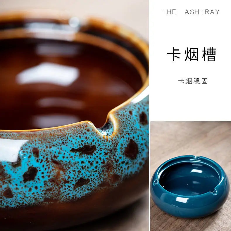 Ceramic Ashtray Storage Home Nordic Decor