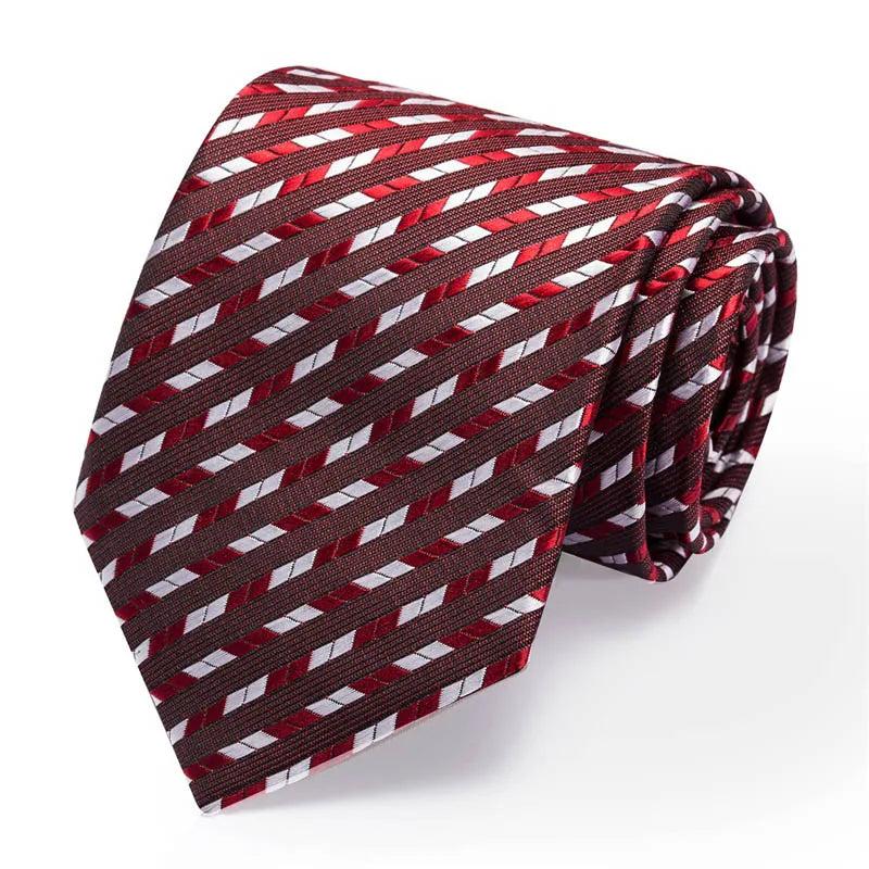 Men Silk Tie 7.5cm Neckties 100% Silk