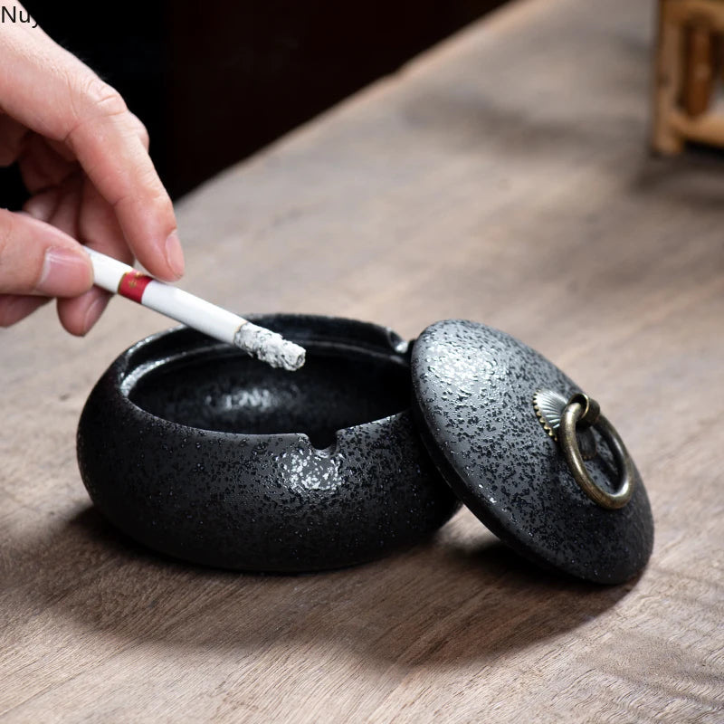 Ceramic Ashtray Storage Home Nordic Decor