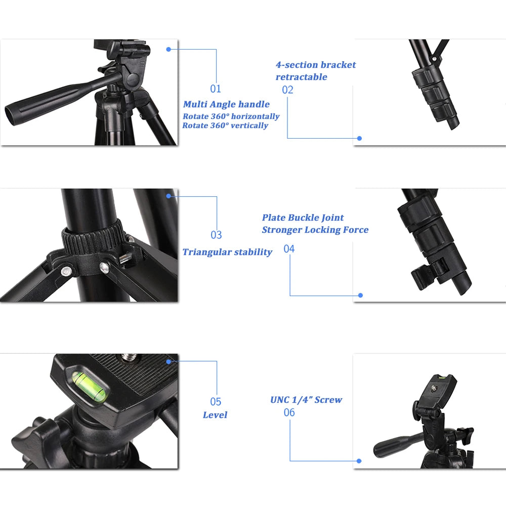 40-Inch Phone Tripod: Perfect for Every Photography Need