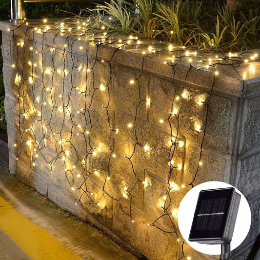 Solar-Powered LED Fairy Lights: Festive Home Decor