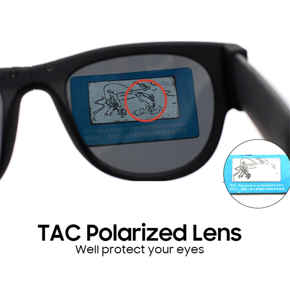 Polarized Folding Sunglasses Foldable Wristband 2024 Trend