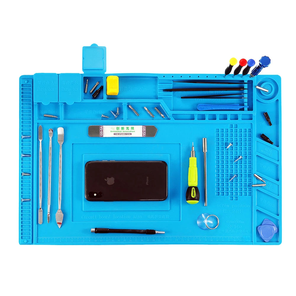 Pad Insulation Heat-Resistant Silicon Mat Work Pad Desk