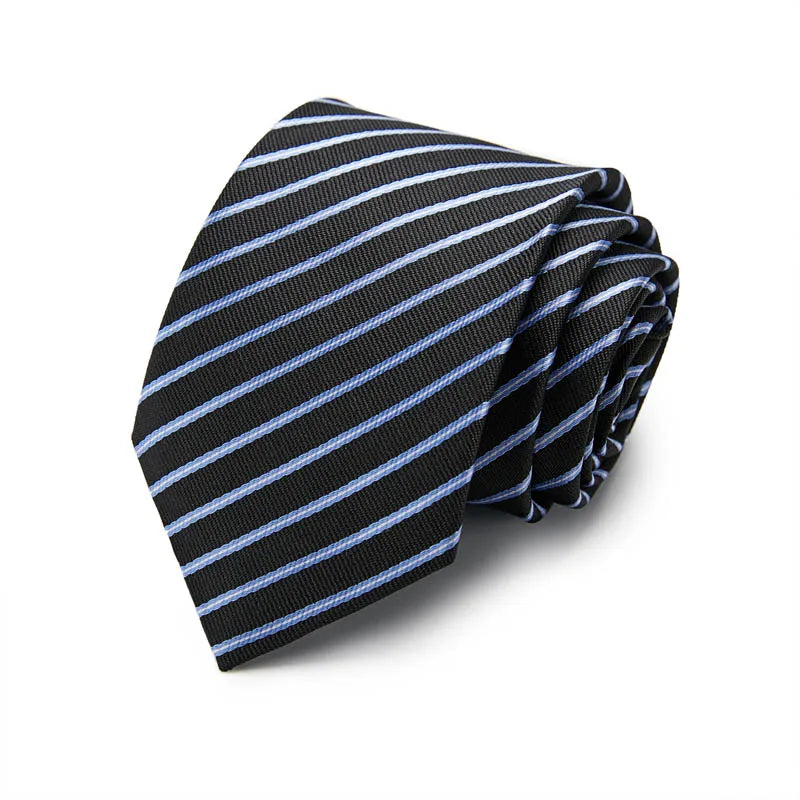 Men Silk Tie 7.5cm Neckties 100% Silk