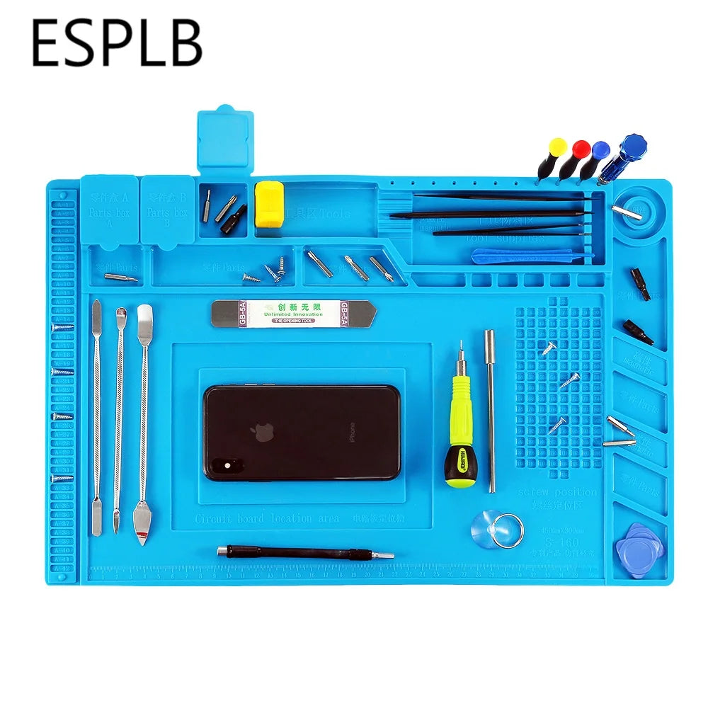 Pad Insulation Heat-Resistant Silicon Mat Work Pad Desk