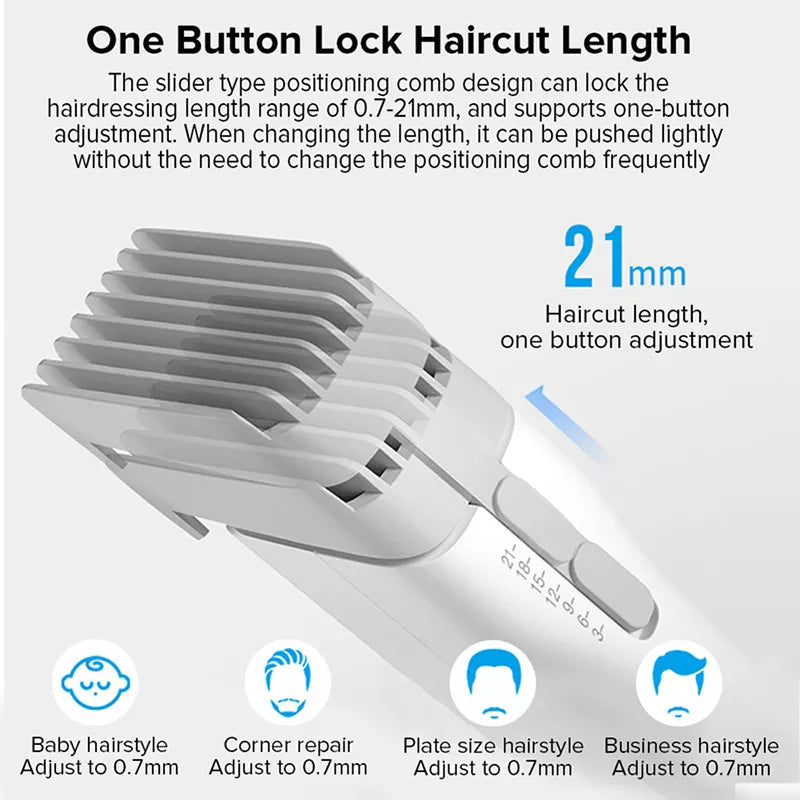 Hair Clippers Trimmers Professional Cordless