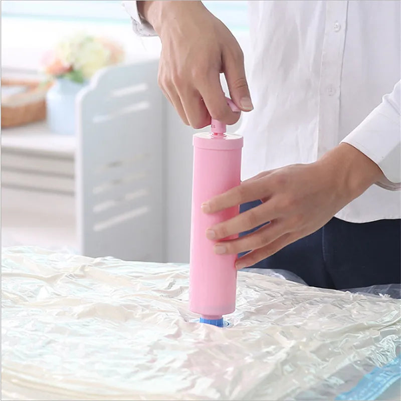 Vacuum Bag Pump Compression Pump Sealing Machine Travel Space Organizers