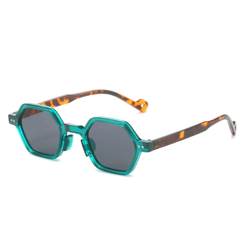 Polygon Square Sunglasses Unisex Hexagon UV400