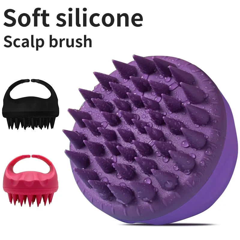 Deep Cleanse with Our Scalp Massager Shampoo Brush