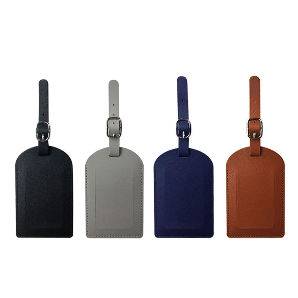 Personalize Luggage Tag Custom Letters Suitcase Name Tag PU