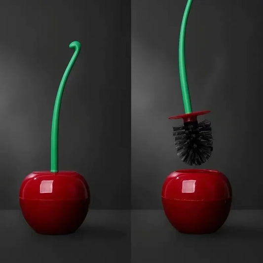 Cherry Shaped Toilet Brush Bathroom Style Accessory