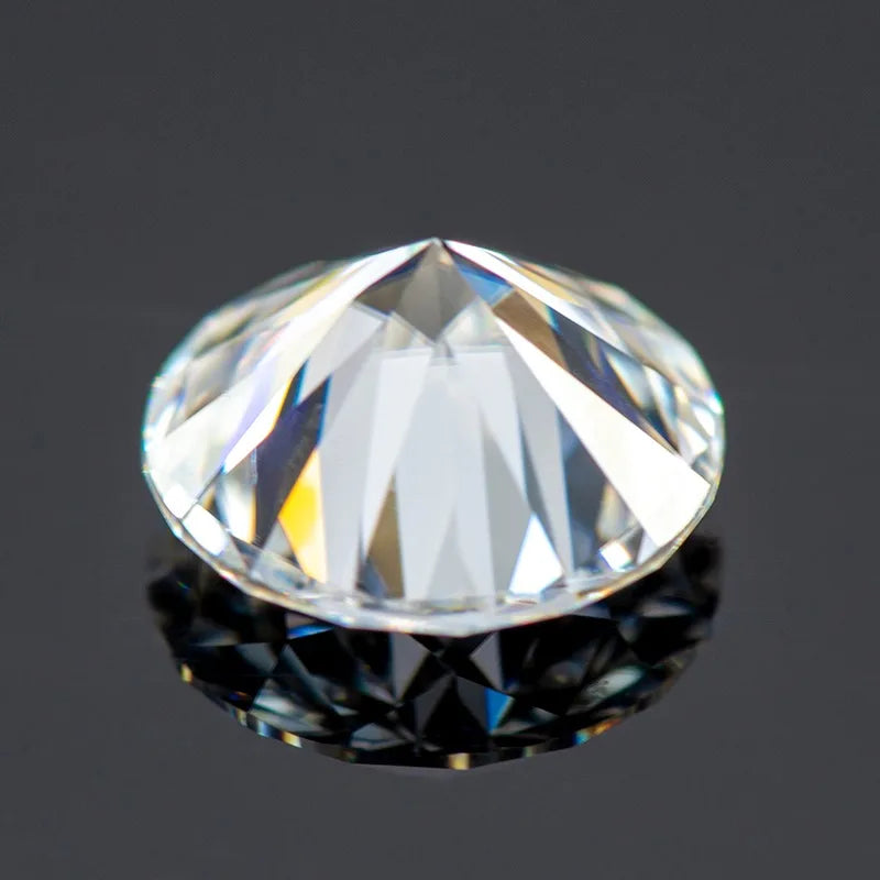 Moissanite Stone Round Cut D Color Vvs1 Moisanite Loose Stone Gemstone