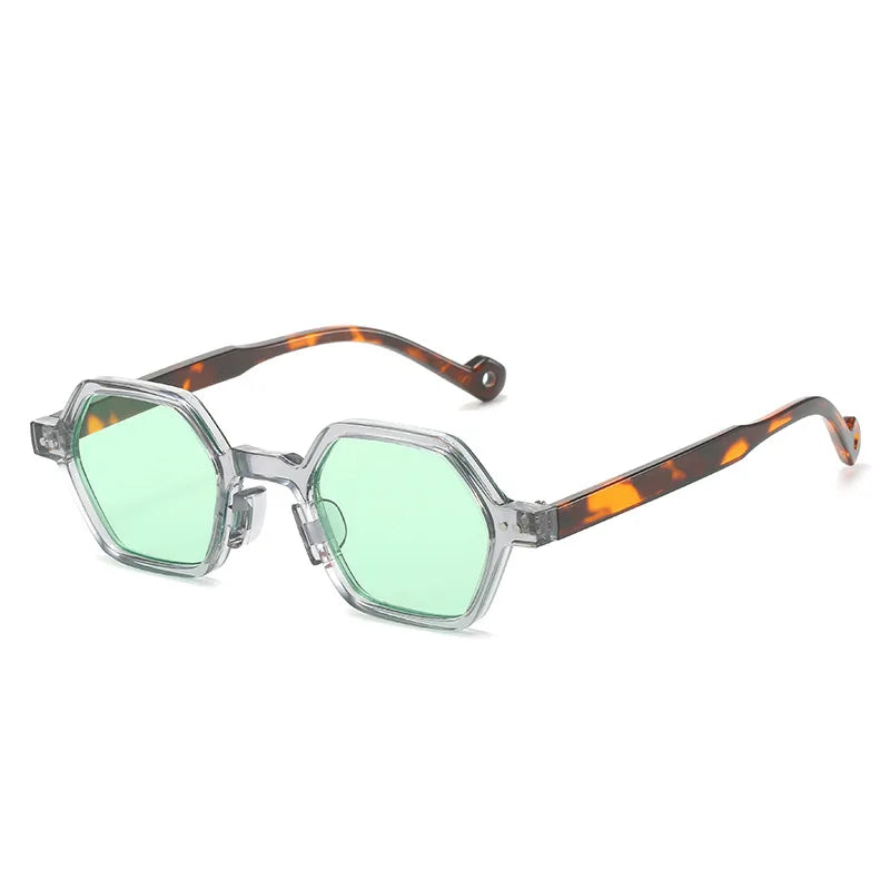 Polygon Square Sunglasses Unisex Hexagon UV400