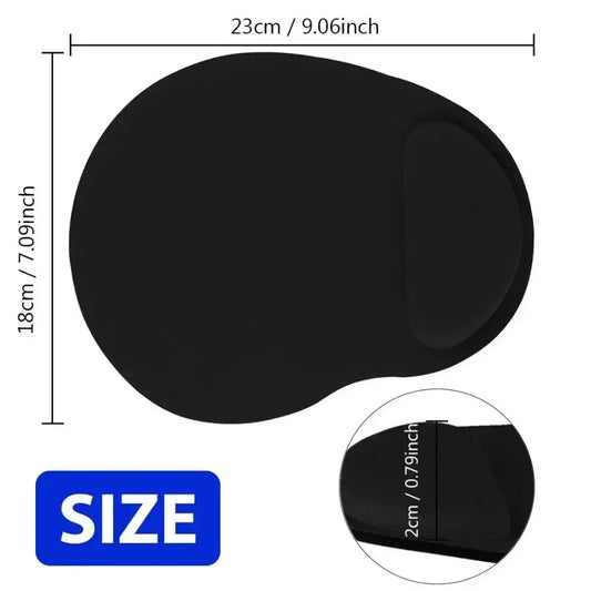 2025 Ergonomic Wrist Rest Mouse Pad Comfortable Wrist Support Non Slip Mice Mat Soft Mousepad For PC Laptop Computer