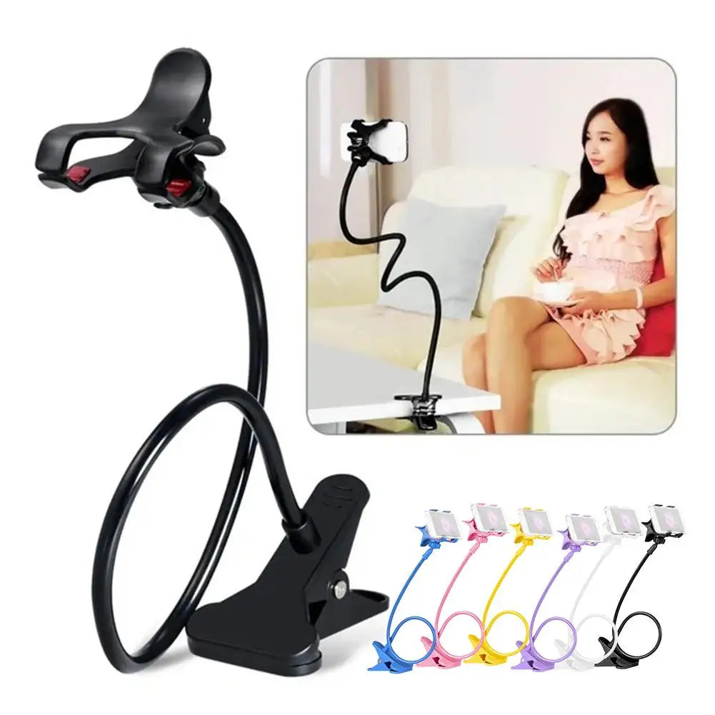 Lazy Mobile Phone Holder Bed Desktop Bracket Smartphones Table Clip