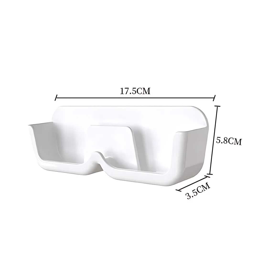 Glass Display Storage Box Wall Mounted Rack