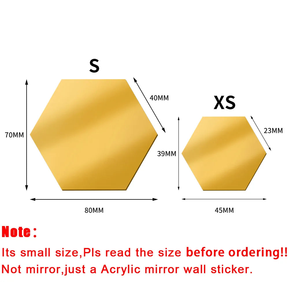 Mirror Wall Acrylic Adhesive Mirror For Home Decor