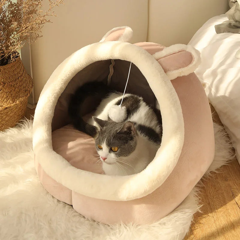 Pet Bed for Cats Dogs Comfortable Pet Sleeping Bed Foldable Washable