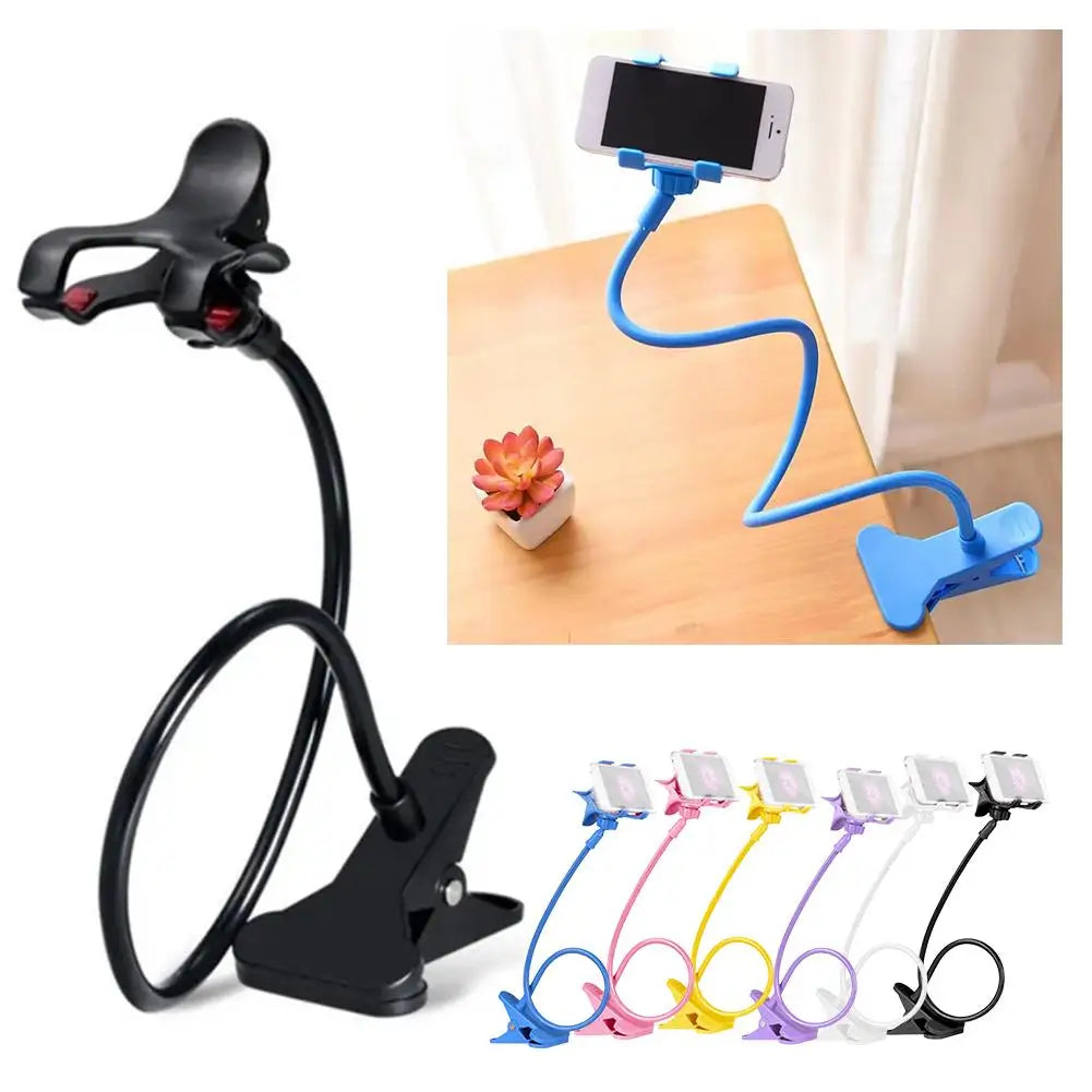 Lazy Mobile Phone Holder Bed Desktop Bracket Smartphones Table Clip