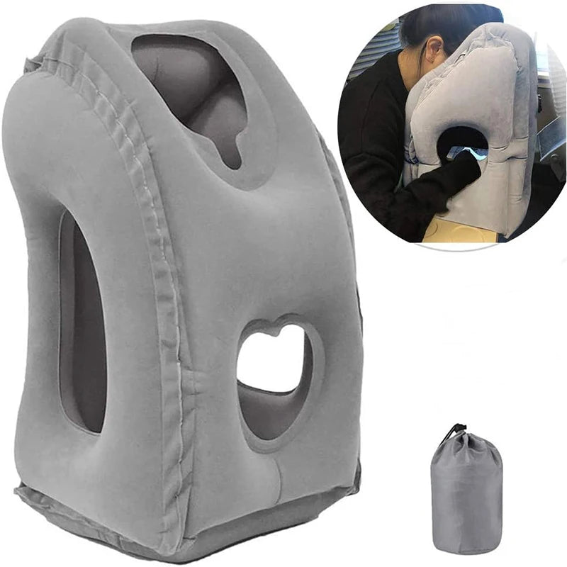 Travel Pillow for Airplane Car Bus Train Office