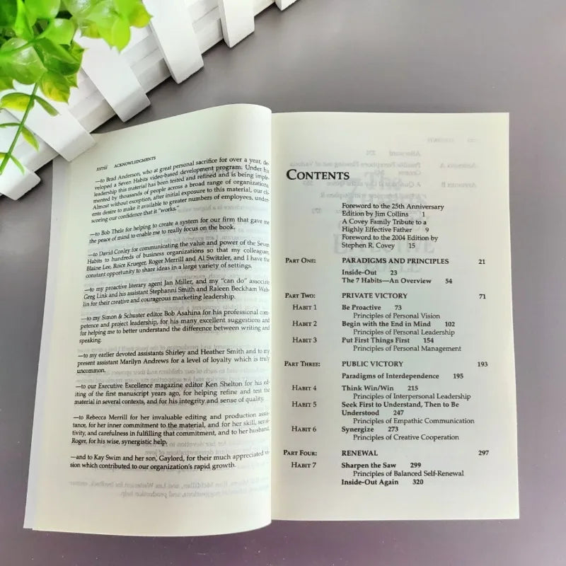 The 7 Habits of Highly Effective People By Stephen R. Covey English Book