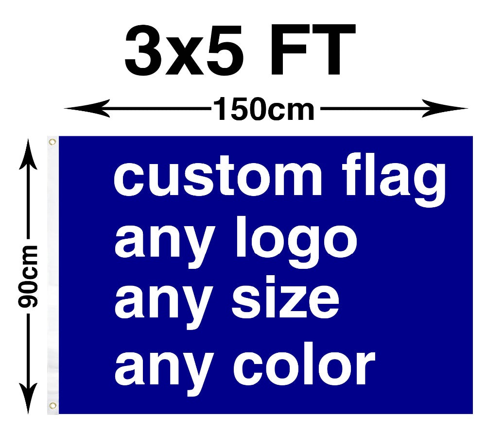 Customizable print Flag 90*150 CM