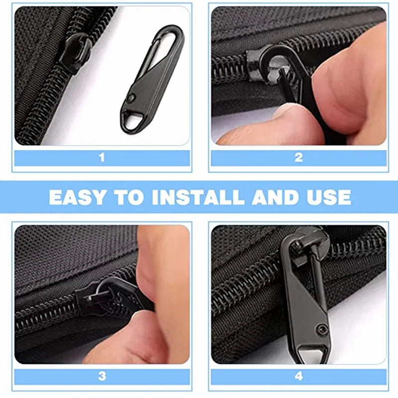 10Pcs Zipper Instant Zip Repair Replacement Bag Suitcase