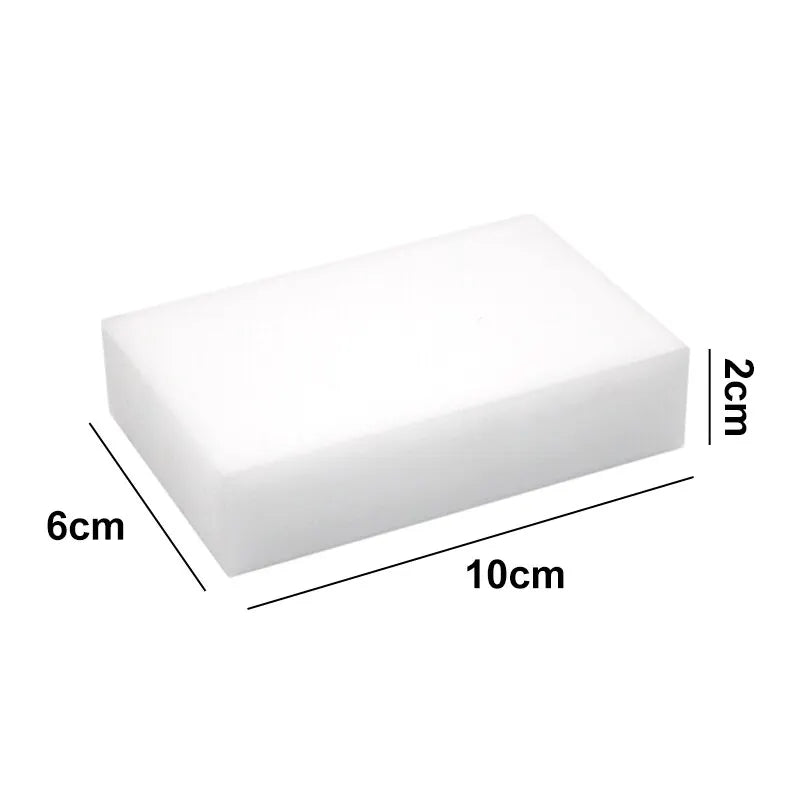 100pcs Magic Sponge Eraser White Melamine Sponge