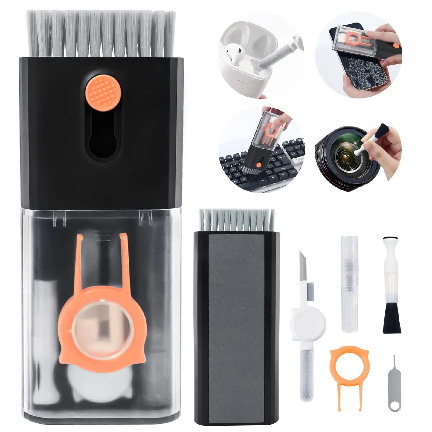 22-in-1 Multi-Function Cleaning Kit for iPhone AirPods PC Keyboard Phone Headphone