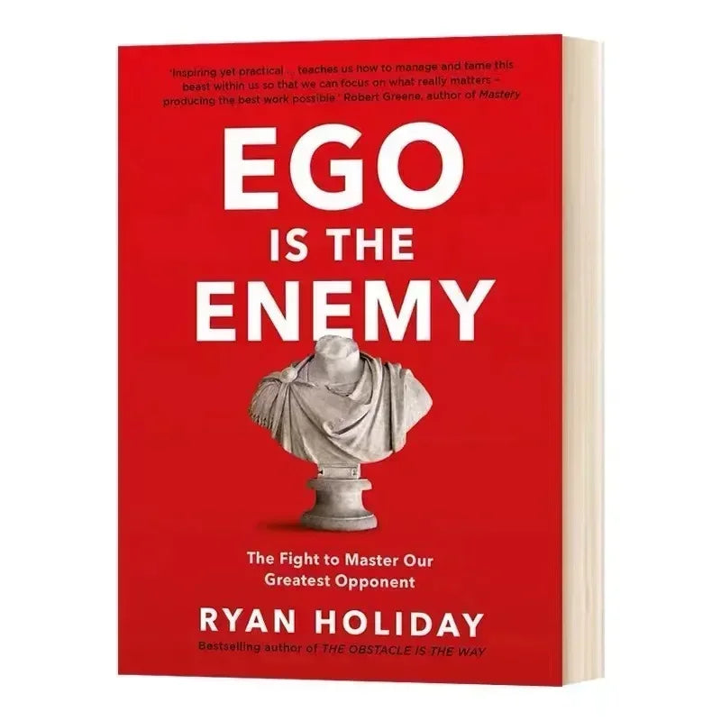 Ego Is The Enemy By Ryan Holiday #1 New York Times Bestseller English Book