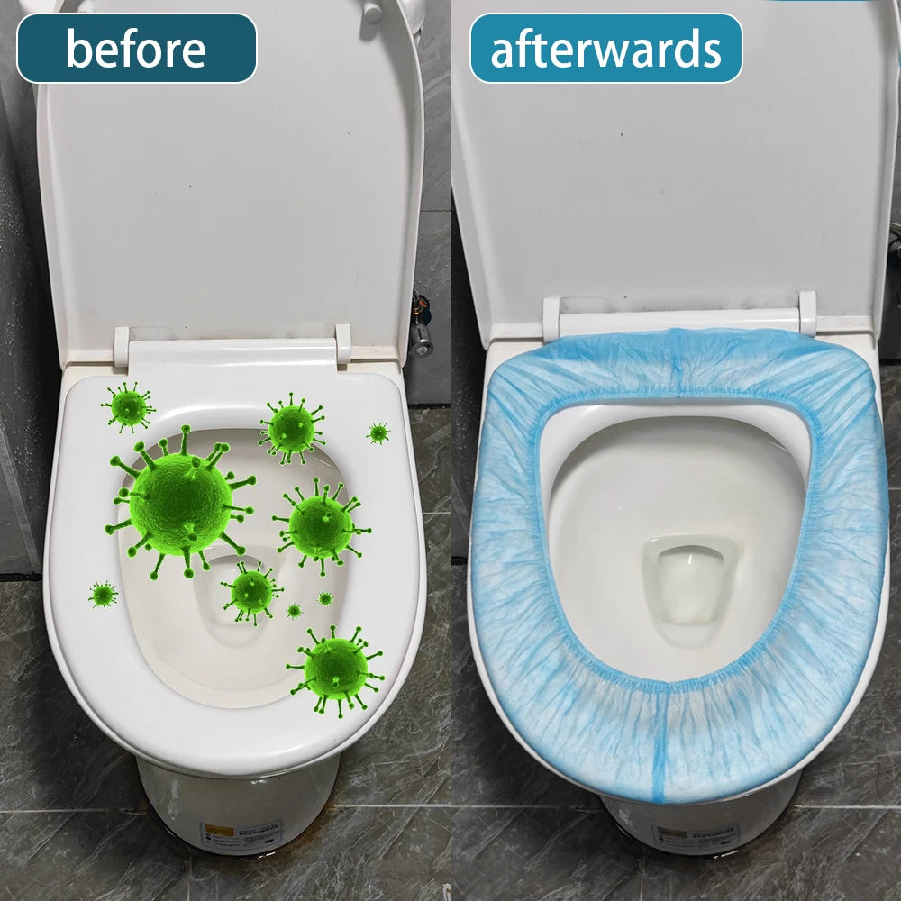 Disposable Toilet Seat Cover Non-woven Fabric Toilet Mat Waterproof