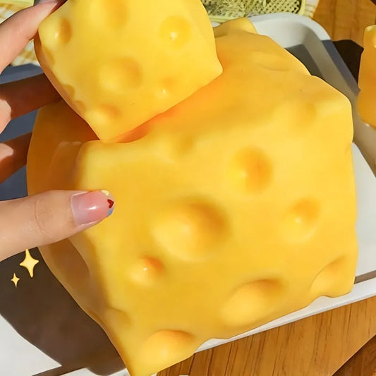 Cheese Squeeze Toy Squishy Fidget Toys Venting Ball Antistress