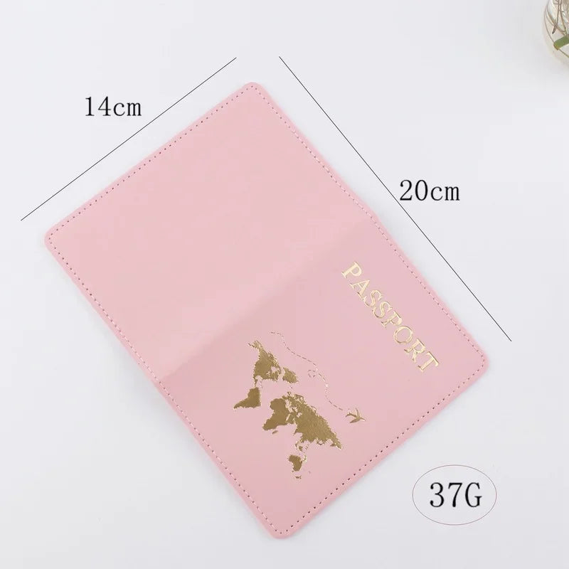 Passport Cover World Thin Slim Travel Passport Holder Wallet