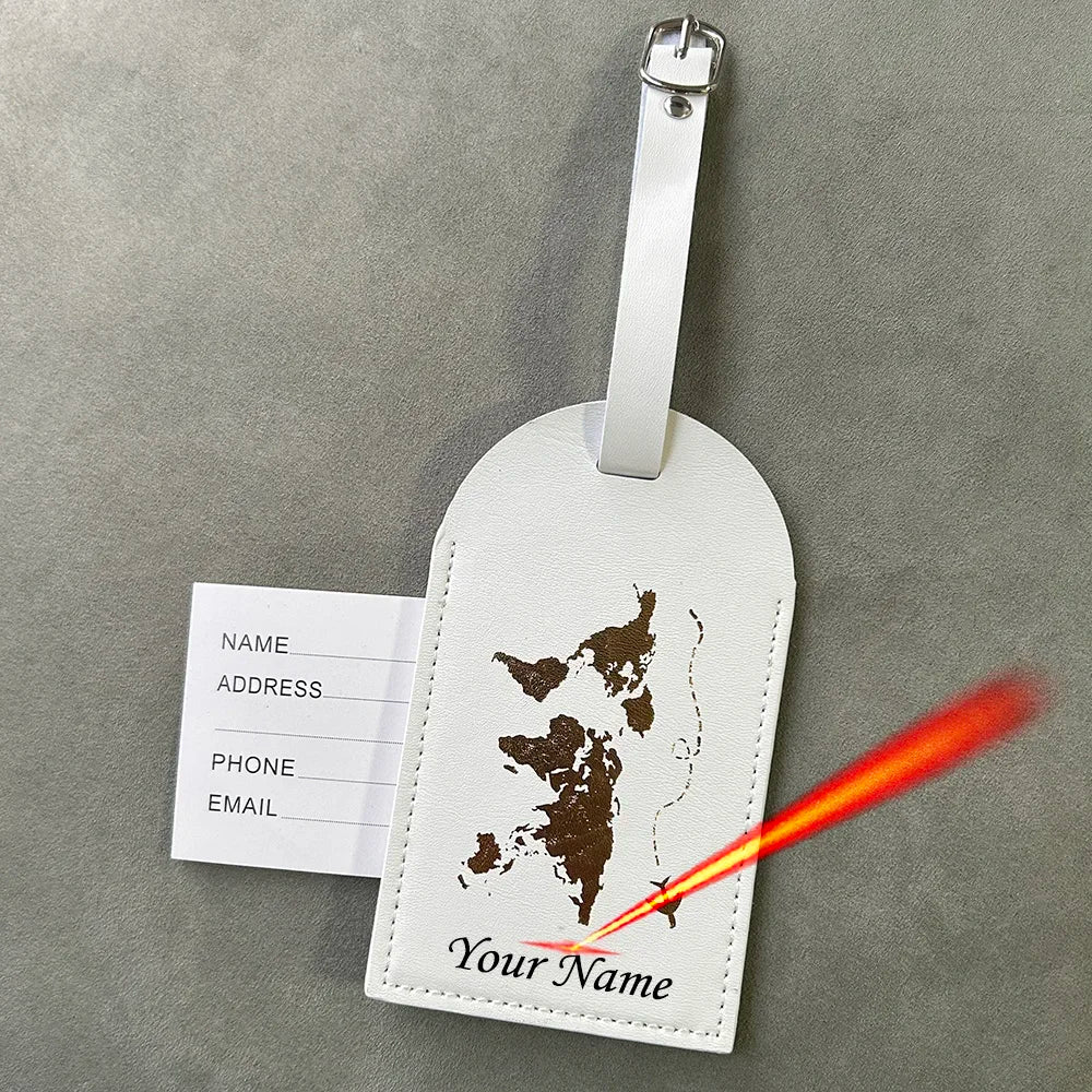 Personalised Passport Cover with Names Engraved