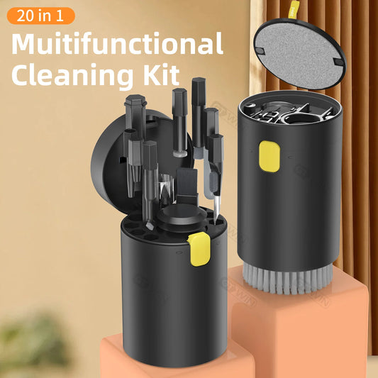 Pro 20-in-1 Cleaning Brush Kit: iPhone, Tablet, AirPods & More