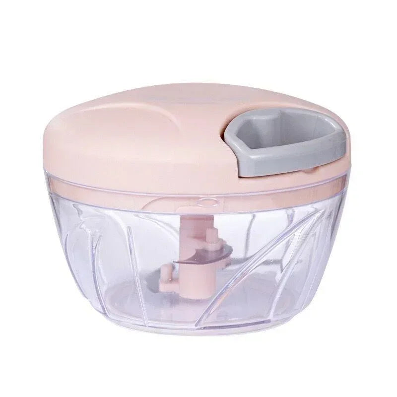 Crusher Vegetable Onion Cutter Kitchen Cooking Accessories 500/900ML Manual Meat Mincer Garlic Chopper Rotate GarlicPress