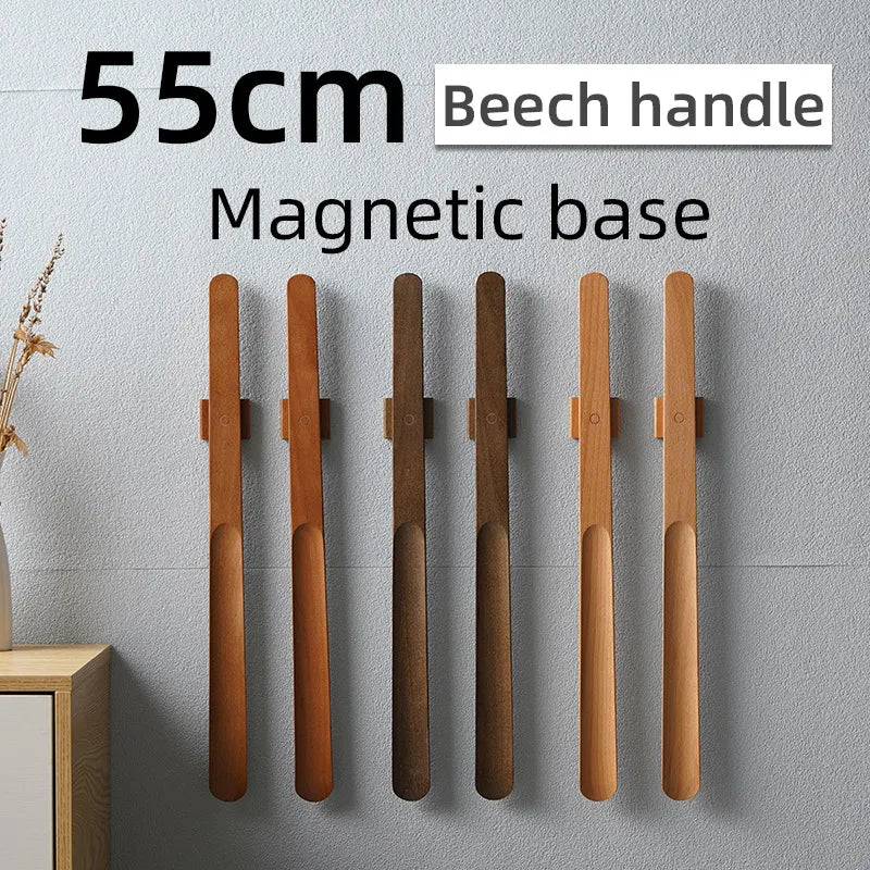 55CM Wooden Handle Magnetic Shoehorn