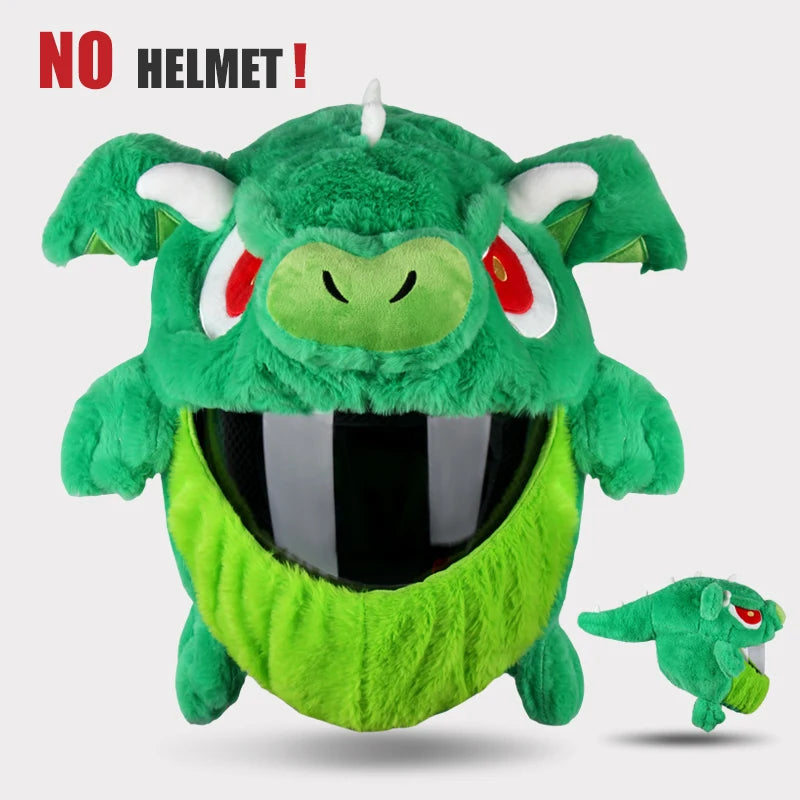 Motorcycle Helmet Cartoons Plush Helmet Cover