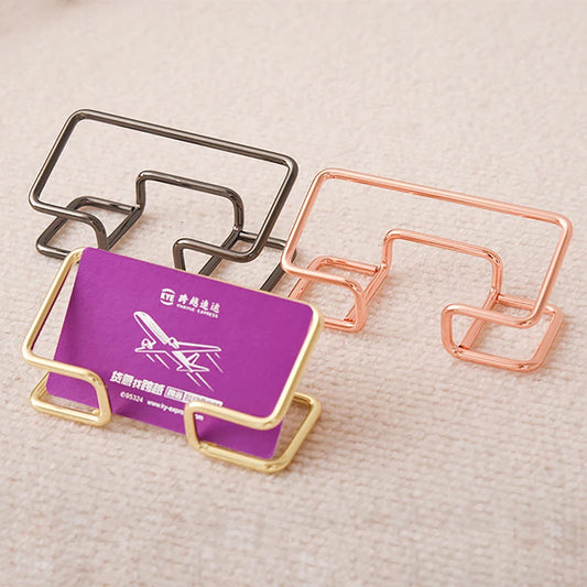 Business Card Holder Desk Organizer