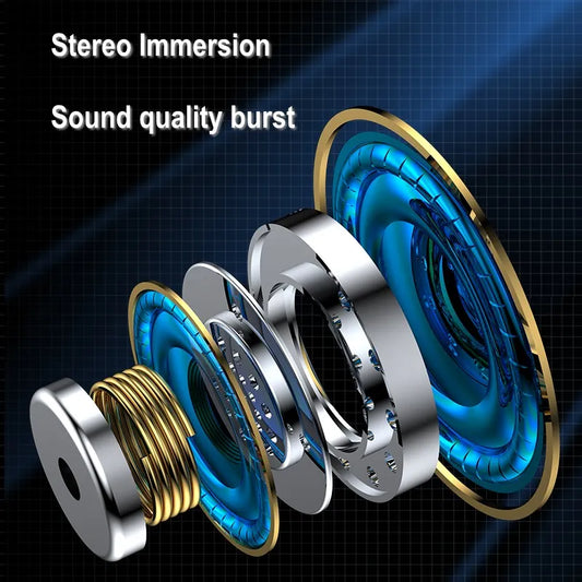 Bluetooth Earphones Sports Headset Wireless Headphones