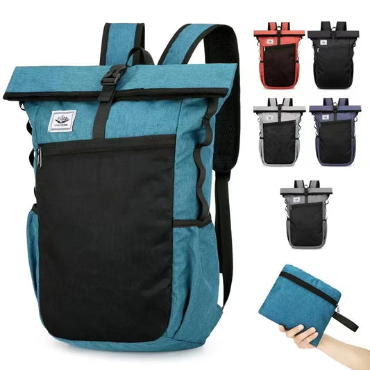 Outdoor Bags Travel Backpack Foldable Hiking Trekking Camping Shoulder Lightweight Bag