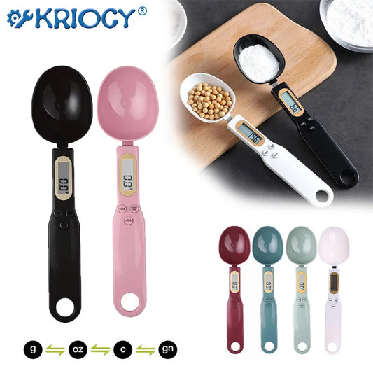 LCD Digital Measuring Food Flour Digital Spoon Scale Mini Kitchen