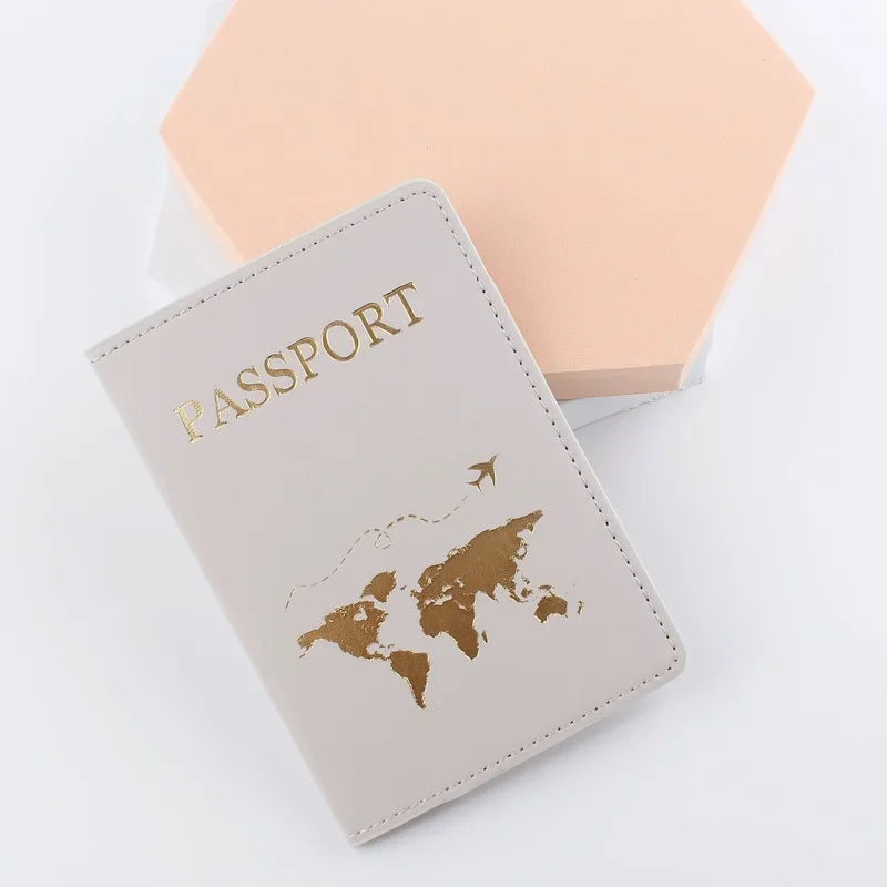 Passport Cover World Thin Slim Travel Passport Holder Wallet