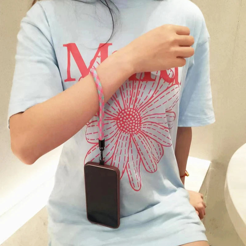 Secure Your Phone: Anti-Theft Wrist Strap & Keychain
