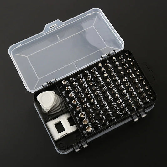 115 Pcs Repair Tool Kit Professional Screwdriver Tools Computer Mobile Phone Kit