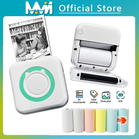 Portable Mini Thermal Printer Wirelessly Photos