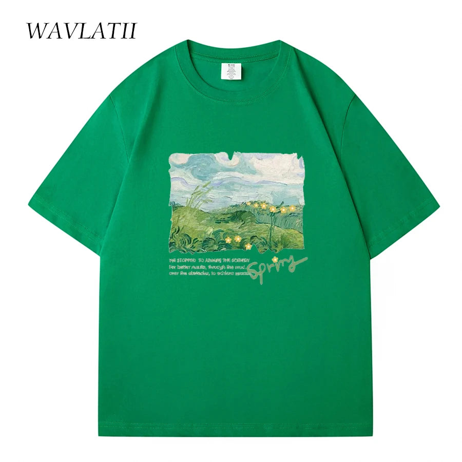 Women T-shirts Relaxed Fit Oversized