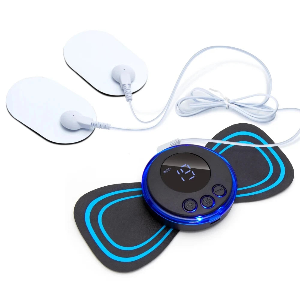 Neck Massager SET LCD Display EMS Electric Cervical Massage 3X