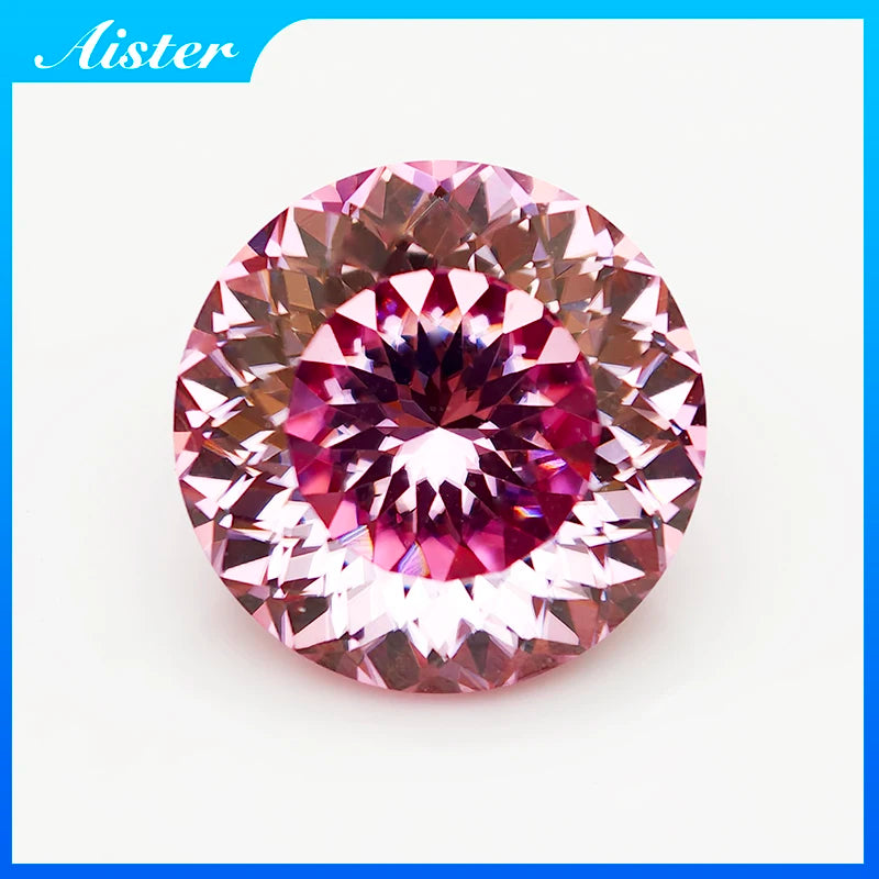 New Colors Round100 Faceted Cut Moissanite Loose Stone Diamond Russian Bird Nest Cut Moissanite Gemstone with GRA Certificate